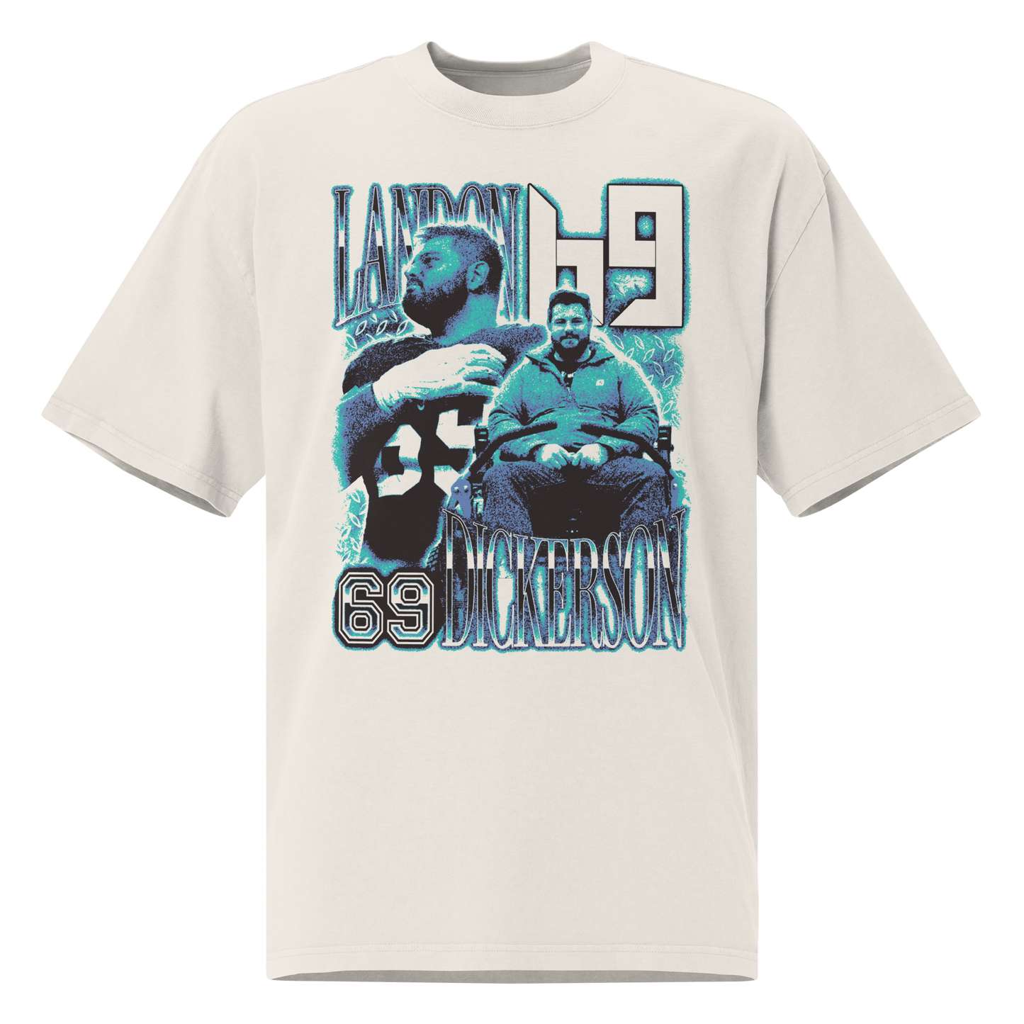 Landon Dickerson "Vintage" Oversized T-Shirt