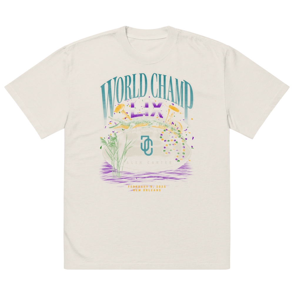 Jalen Carter "World Champ" Oversized T-shirt