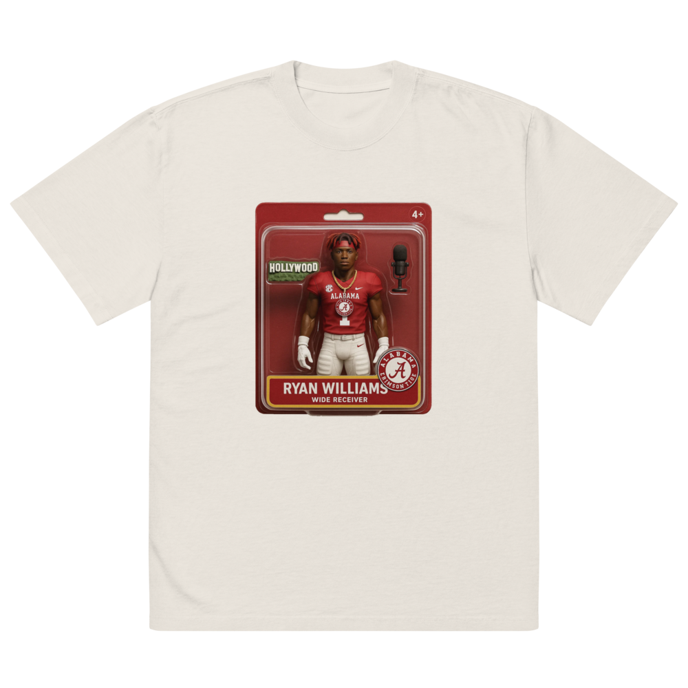 Ryan Williams "Starter Kit" Oversized Faded T-Shirt | AS Colour 5082