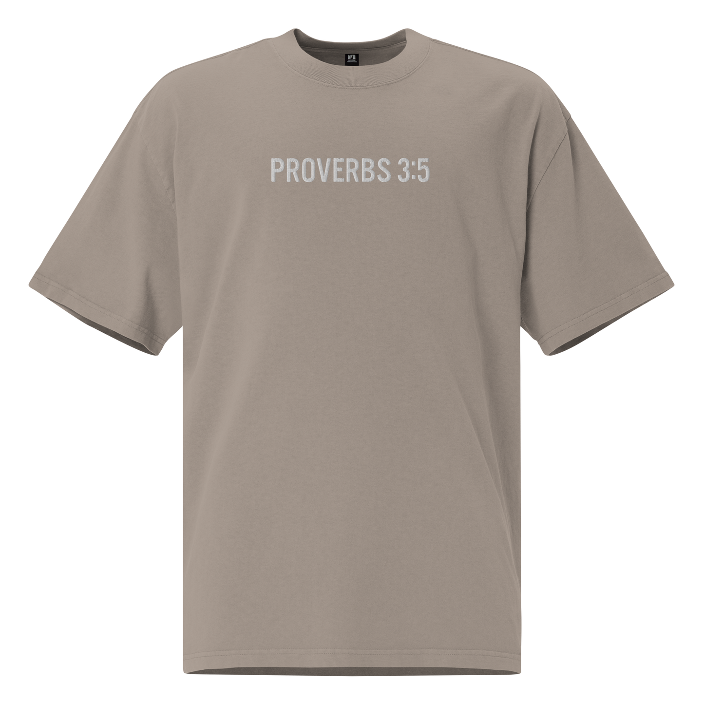 Jonah Savaiinaea "Proverbs 3:5" Oversized Shirt