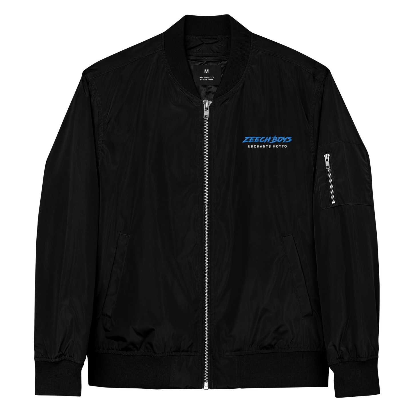 Zeech Boys "Go Big or Go Home" Bomber Jacket