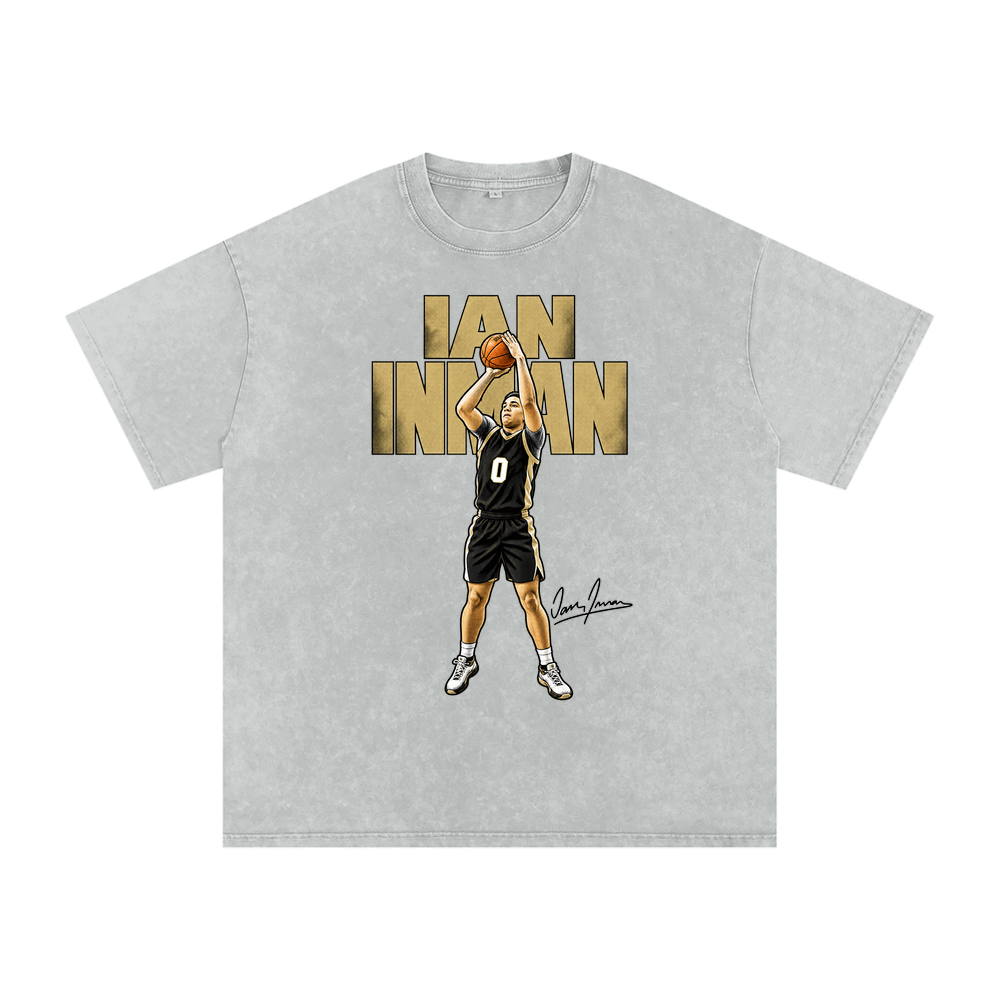 Ian Inman Halftone Boxy Washed T-shirt