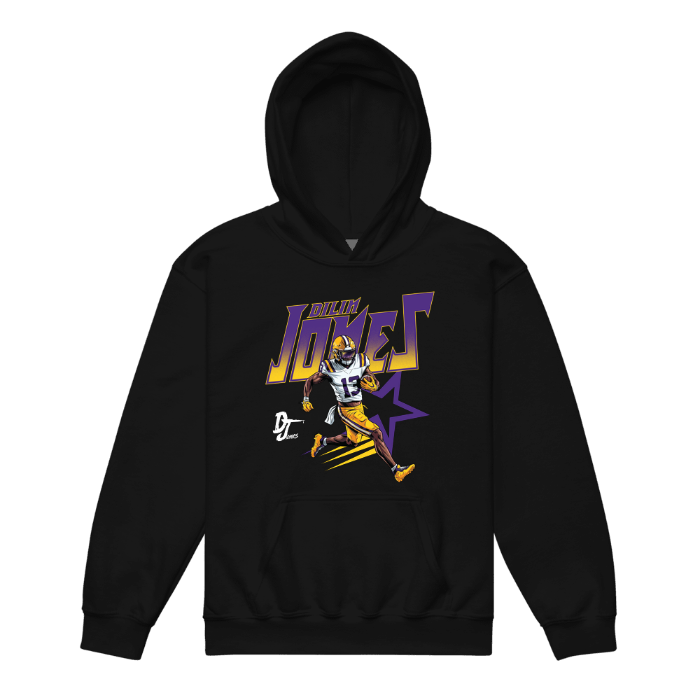 Dilin Jones Illustration Youth Hoodie