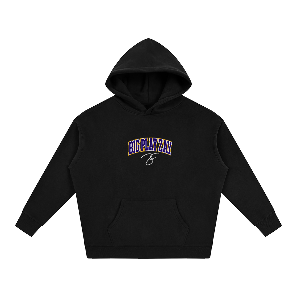 Zay Flowers Varsity Wordmark Oversized Hoodie