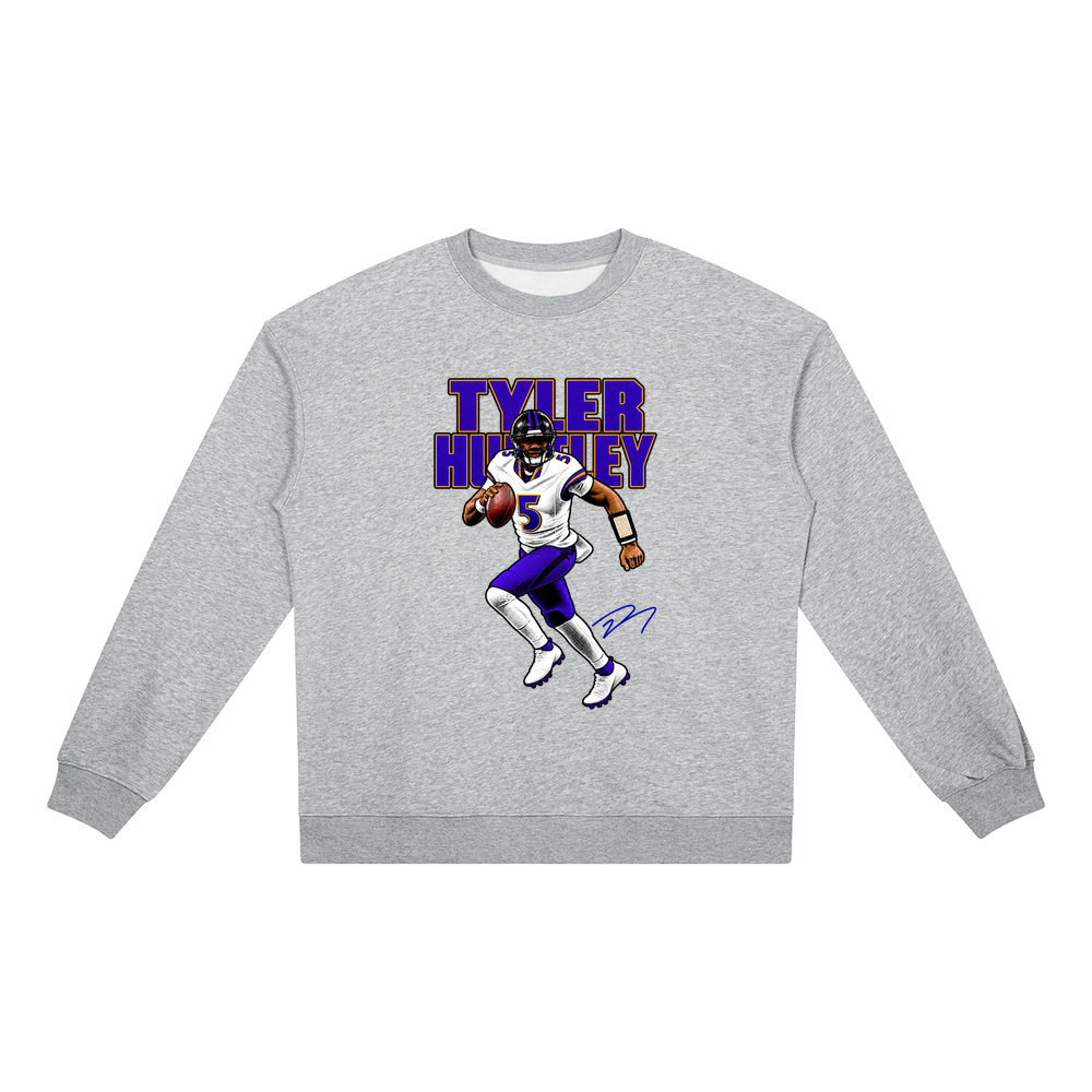 Tyler Huntley Halftone Heavyweight Crewneck