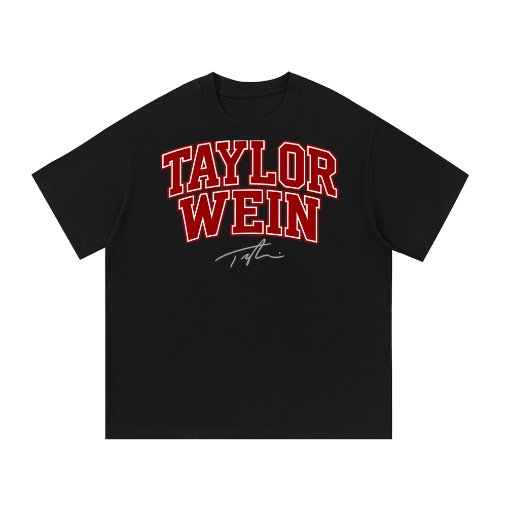 Taylor Wein Varsity Wordmark Oversized T-shirt