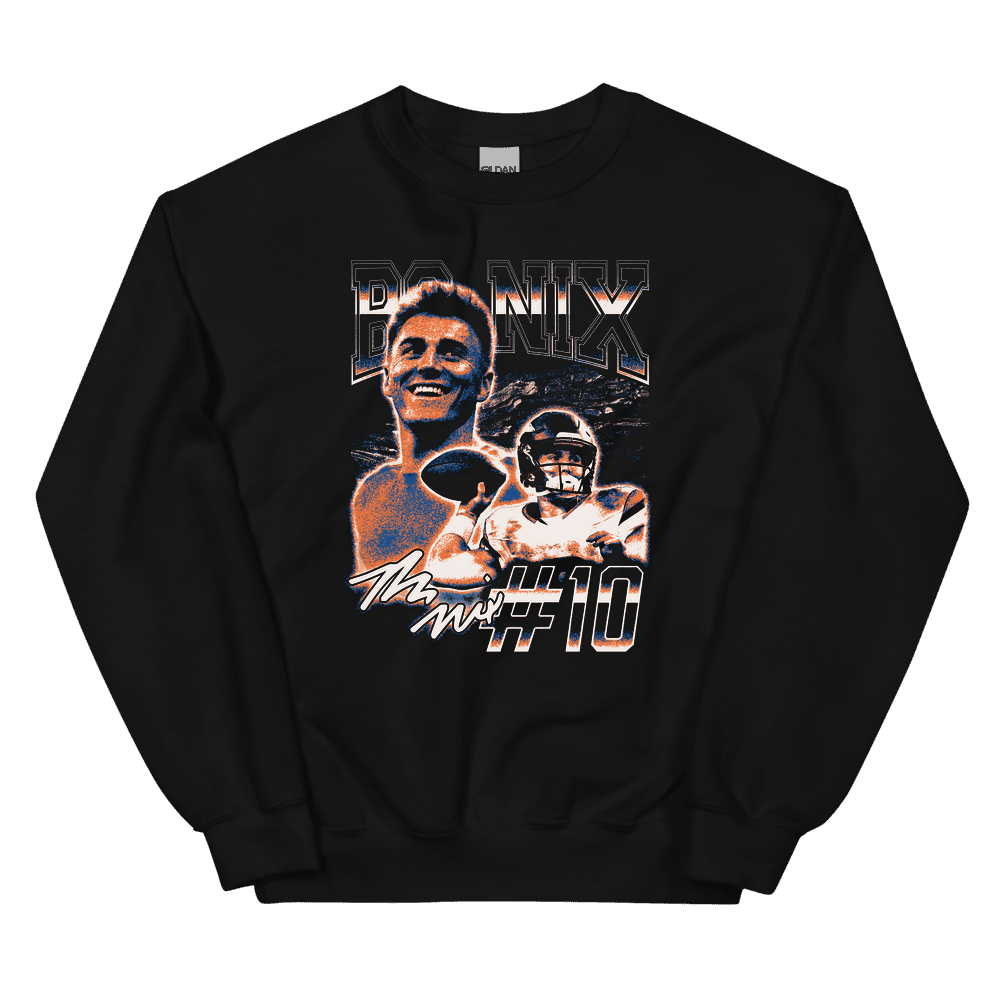 Bo Nix Halftone Sweatshirt