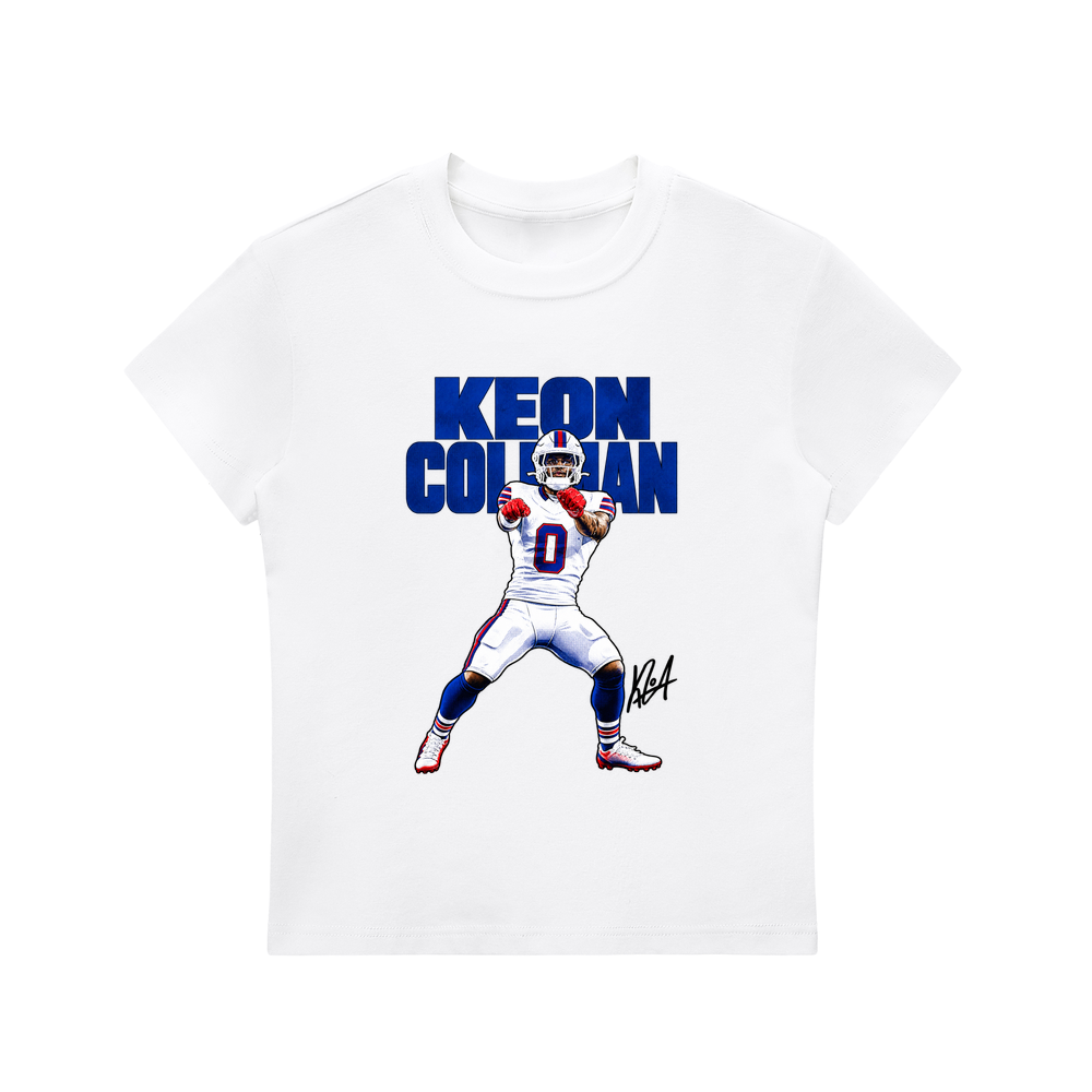 Keon Coleman Halftone Women's T-shirt