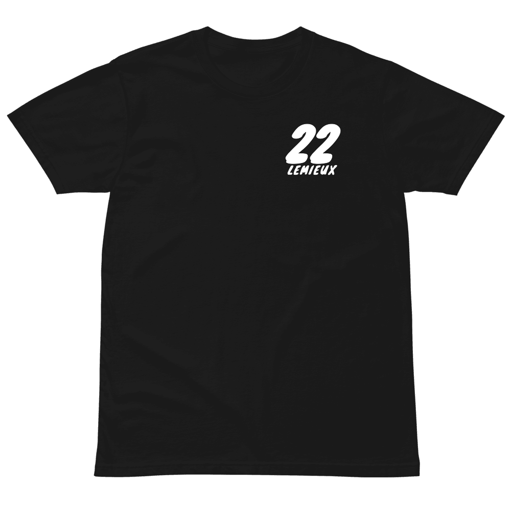 Nick Name & Number T-shirt Black