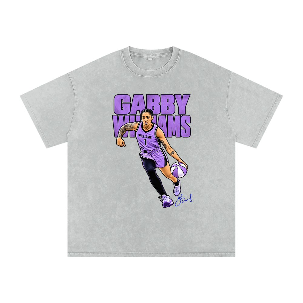 Gabby Williams Halftone Boxy Washed T-shirt