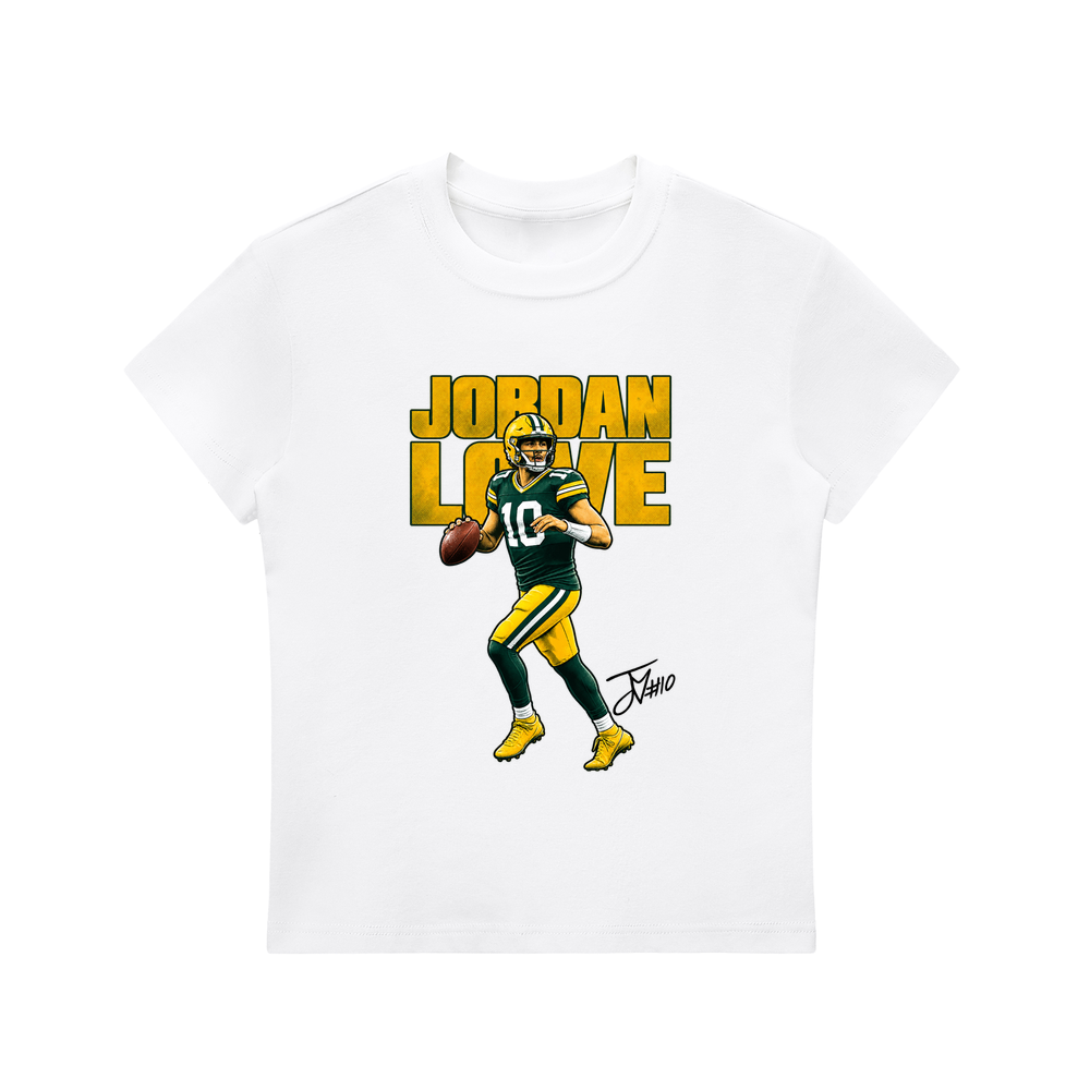 Jordan Love Halftone Women's T-shirt