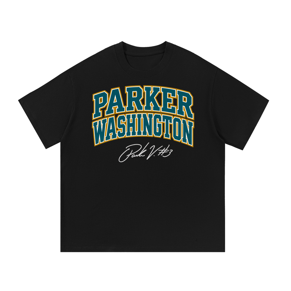 Parker Washington Varsity Wordmark Oversized T-shirt