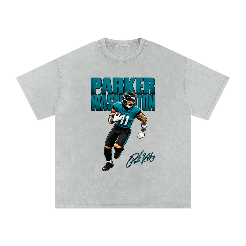 Parker Washington Halftone Boxy Washed T-shirt