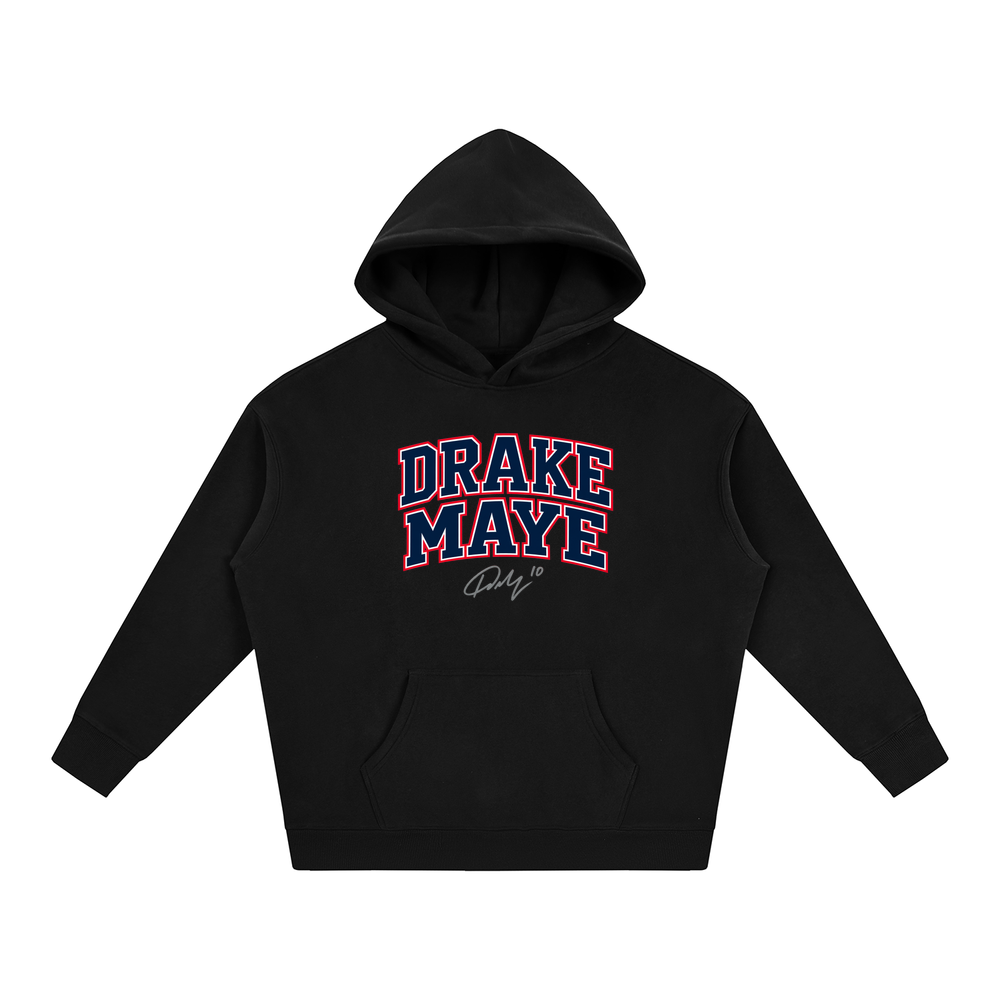 Drake Maye Varsity Wordmark Oversized Hoodie