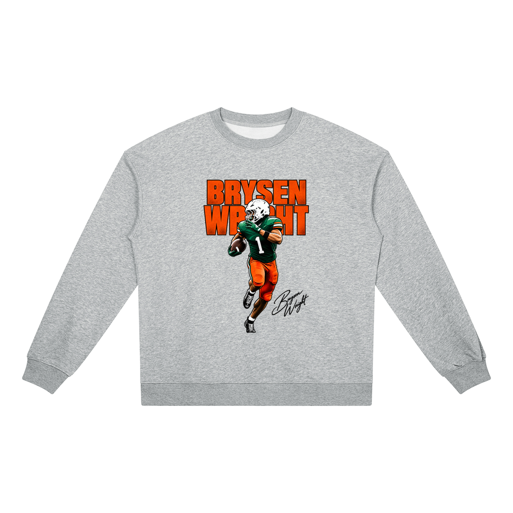 Brysen Wright Halftone Heavyweight Crewneck