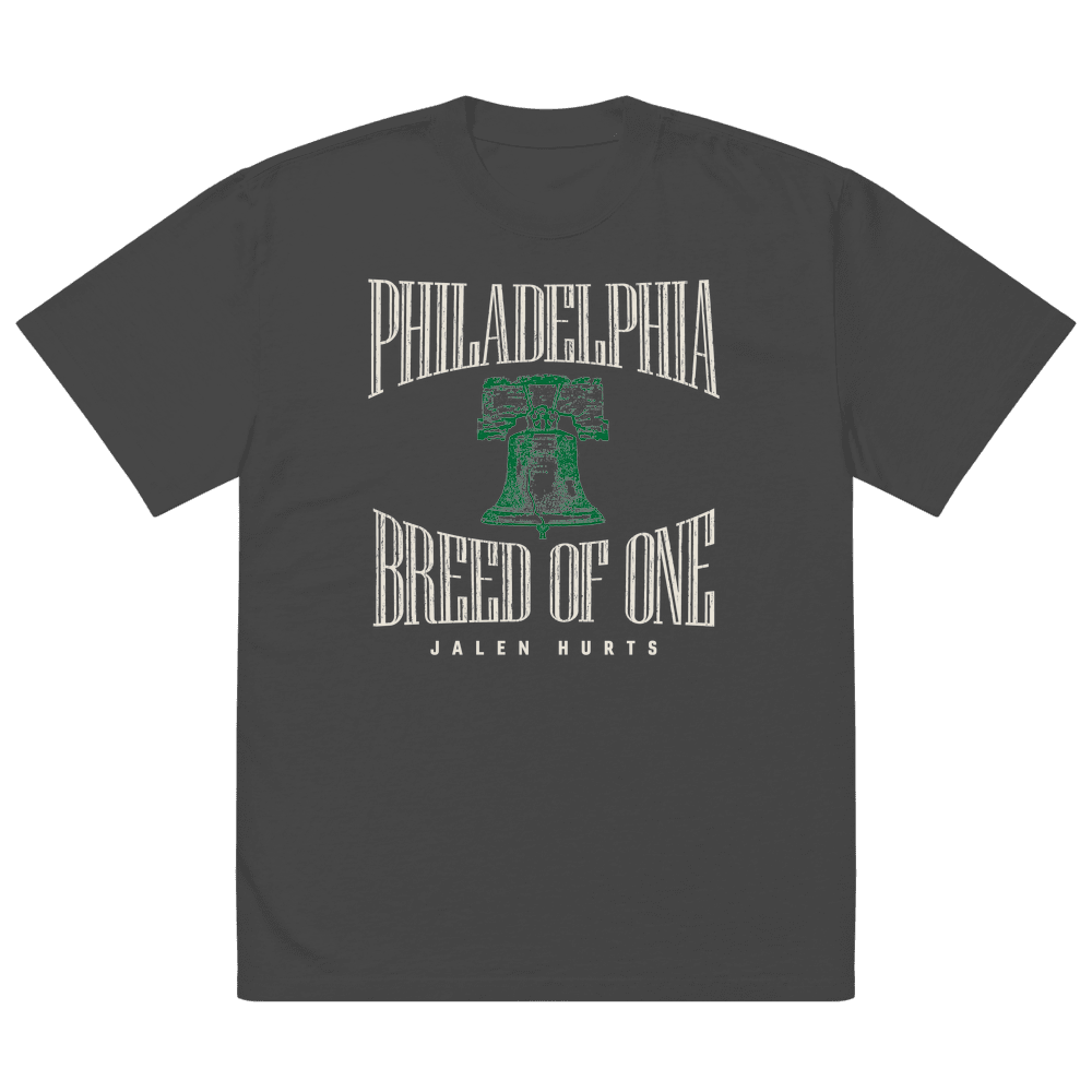 Bo Nix Liberty Bell T-shirt Faded Black