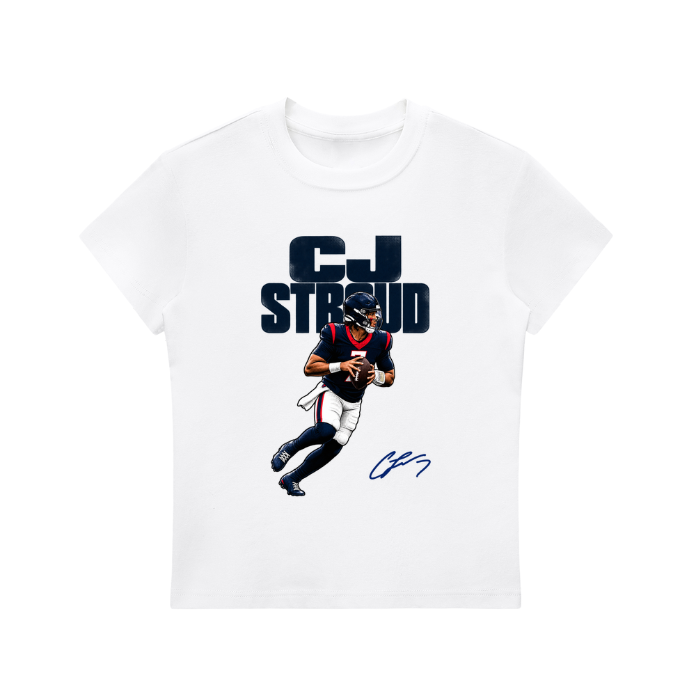 C.J. Stroud Houston Halftone Women's T-shirt