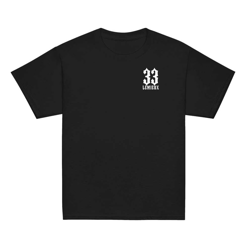 Nick Test Name & Number Youth T-shirt Black