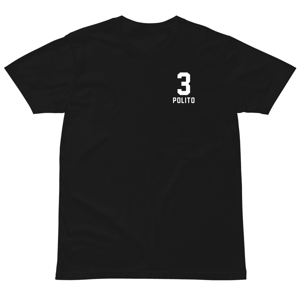 Nick Test 11 Name & Number T-shirt Black