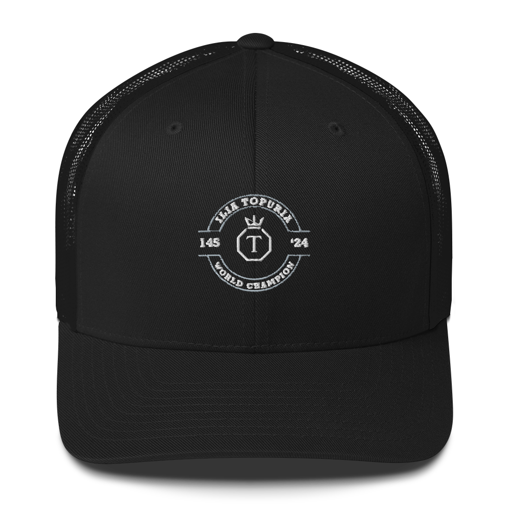 Ilia Topuria "World Champion" Trucker Hat