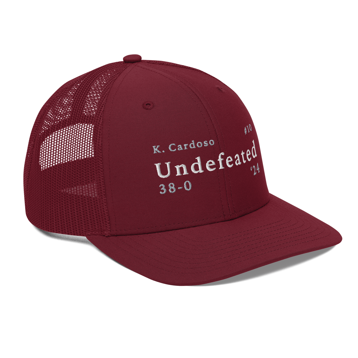 Kamilla Cardoso "Undefeated" Trucker Hat