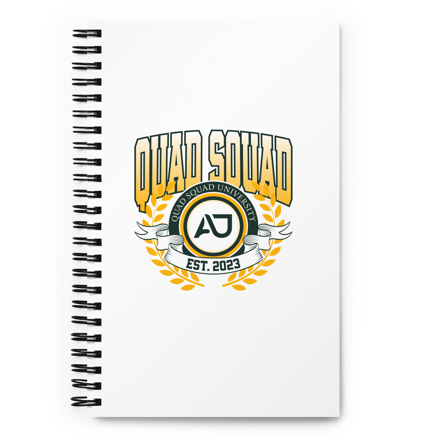 AJ Dillon "Quad Squad" Spiral Notebook