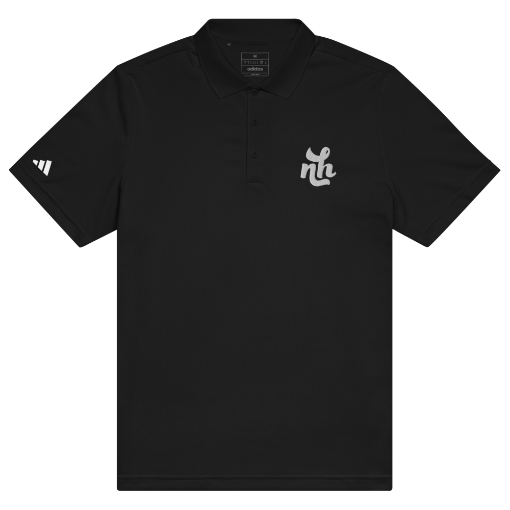Natasha Howard Logo Sport Polo Shirt Black