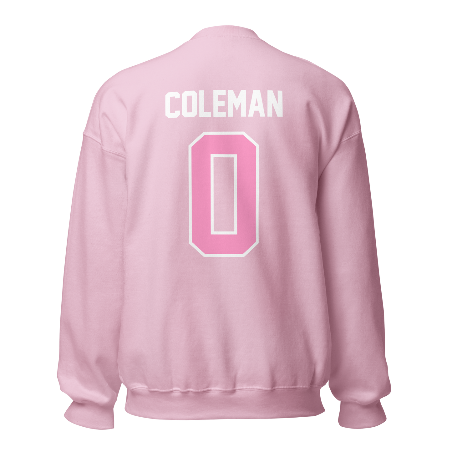 Keon Coleman "Breast Cancer Awareness Jersey" Sweatshirt