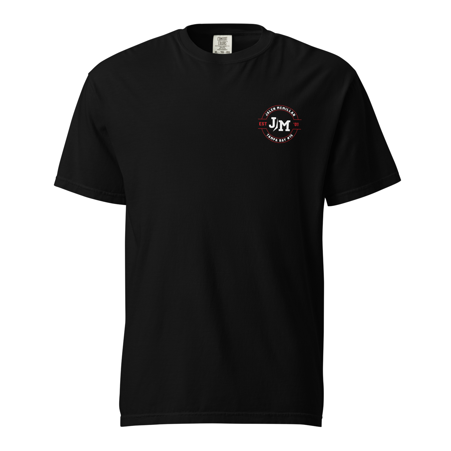 Jalen McMillan "Logo Badge" T-Shirt