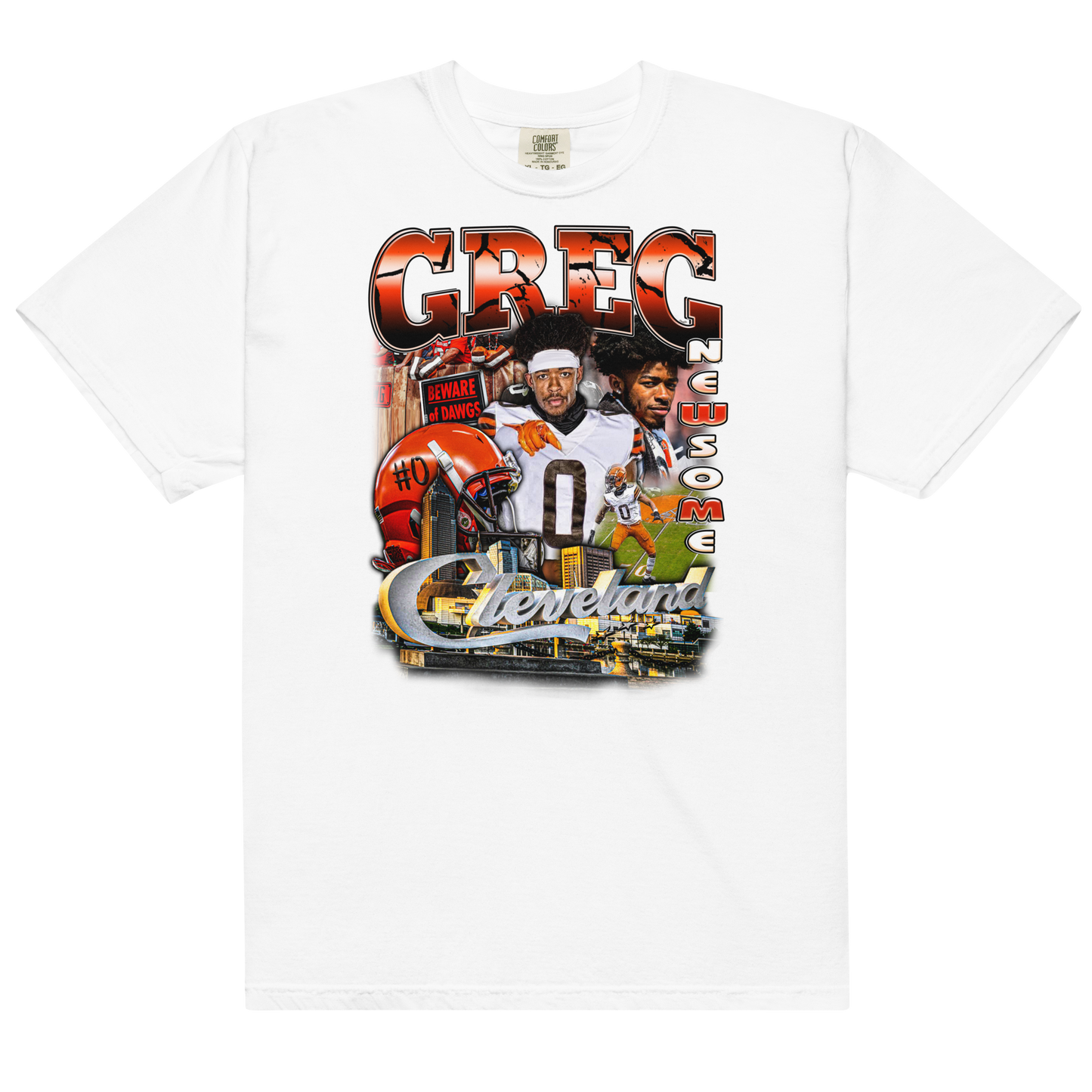 Greg Newsome II "Collage" Shirt