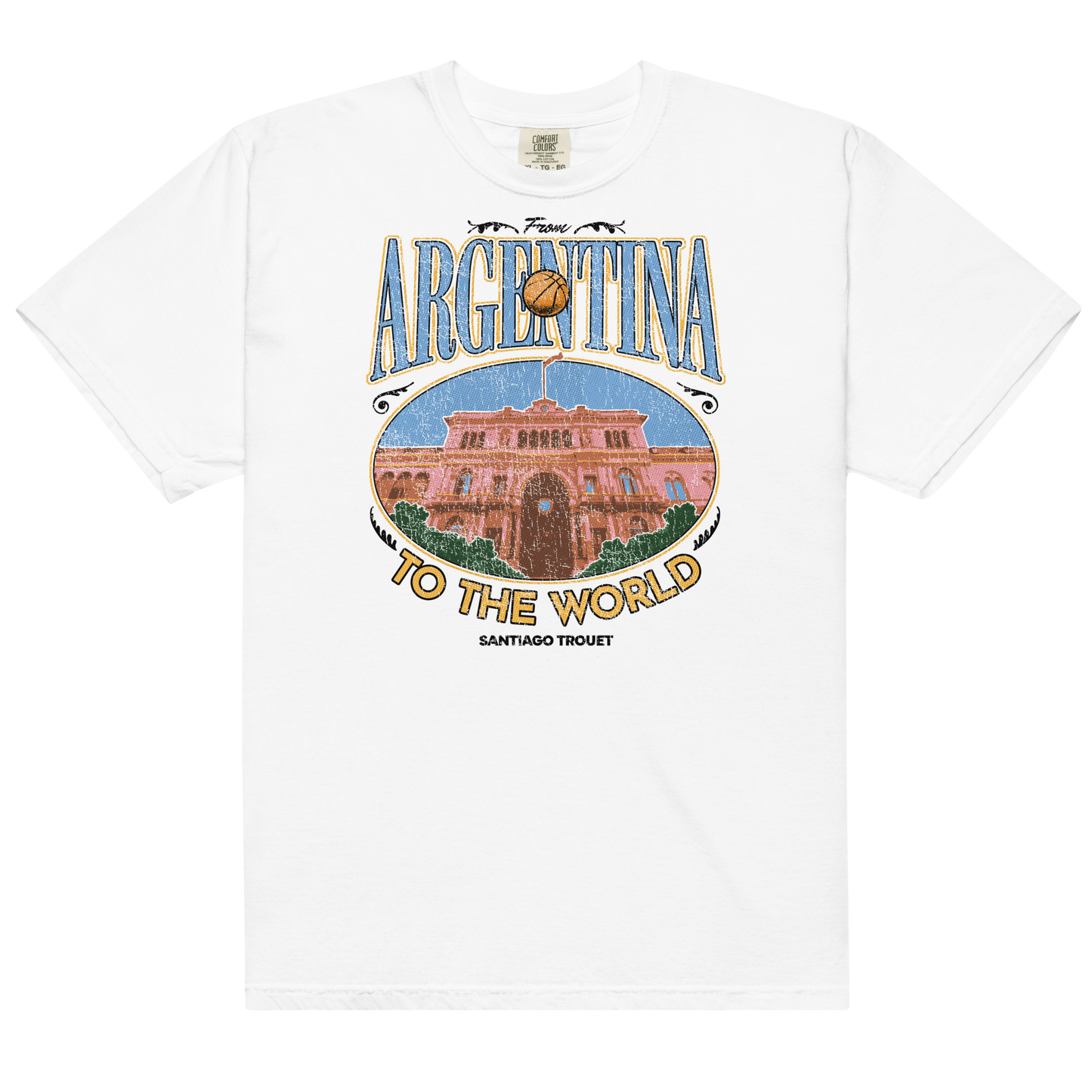Santiago Trouet "Argentina To The World" Shirt