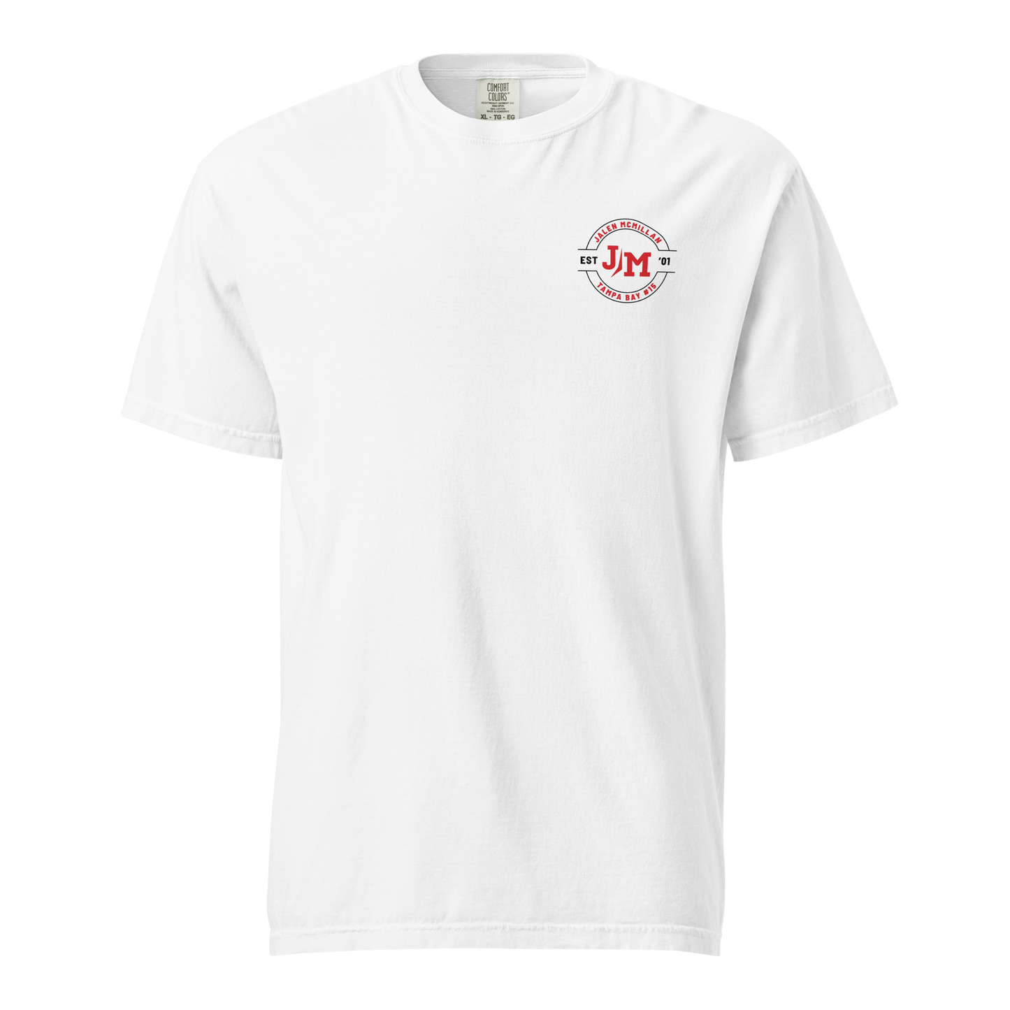 Jalen McMillan "Logo Badge" T-Shirt