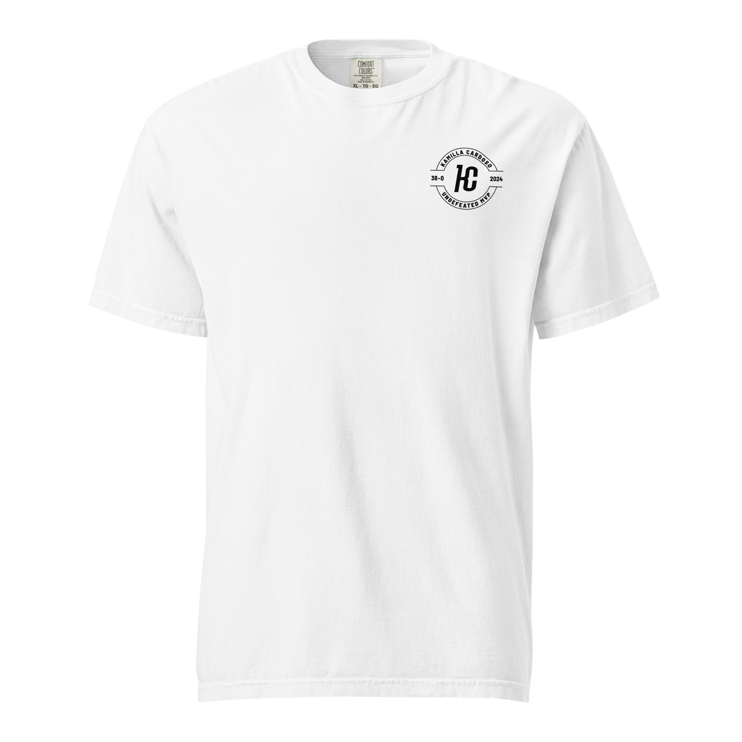 Kamilla Cardoso "Logo Badge" T-Shirt