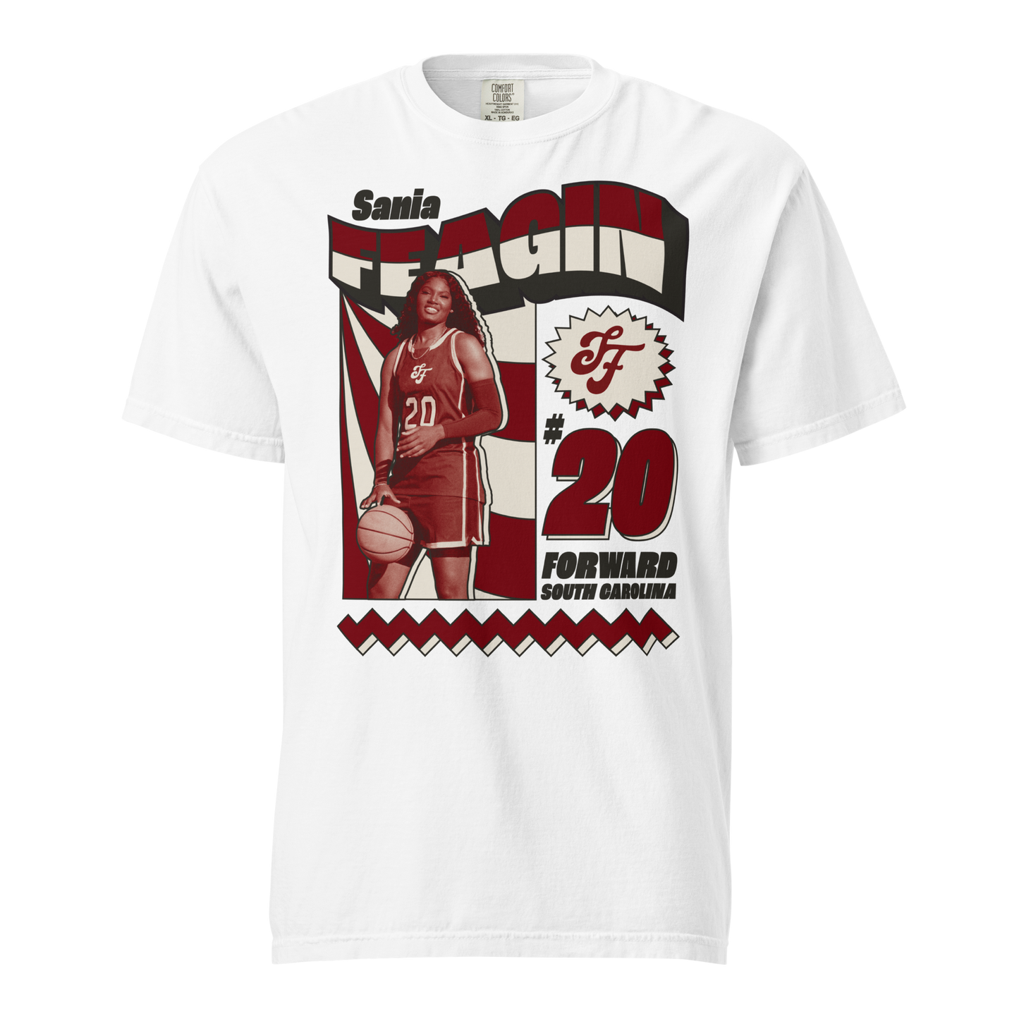 Sania Feagin "Retro" T-Shirt