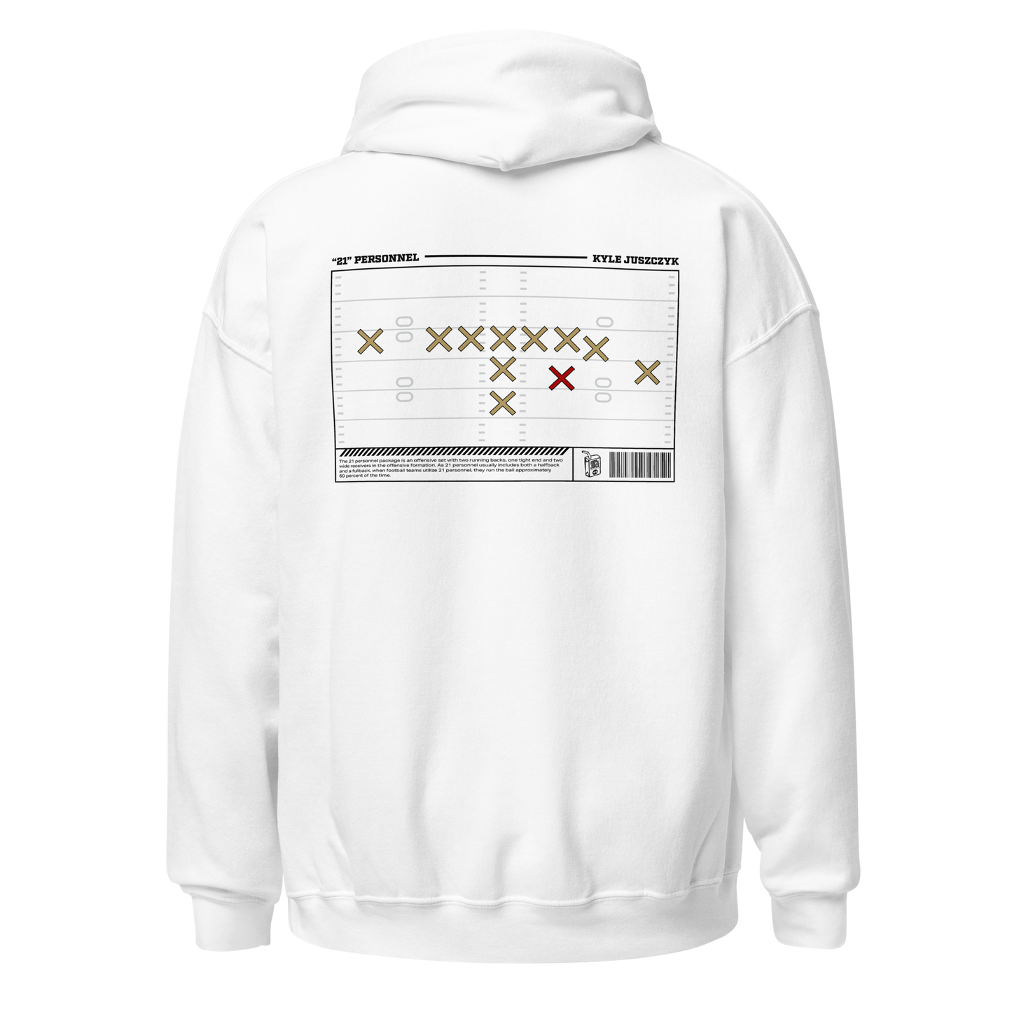Kyle Juszczyk "21 Personnel" Hoodie