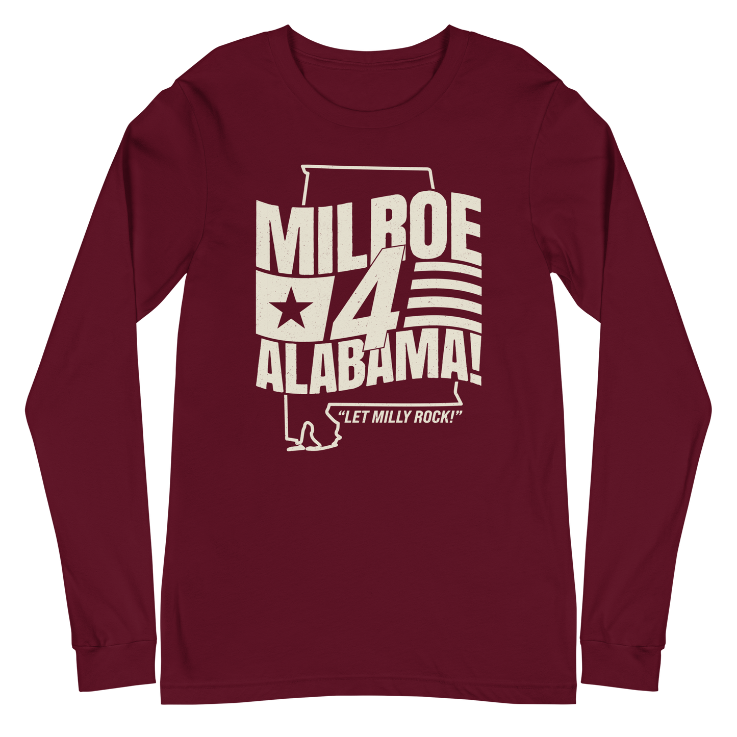 Jalen Milroe "Milroe 4 Alabama" Long Sleeve