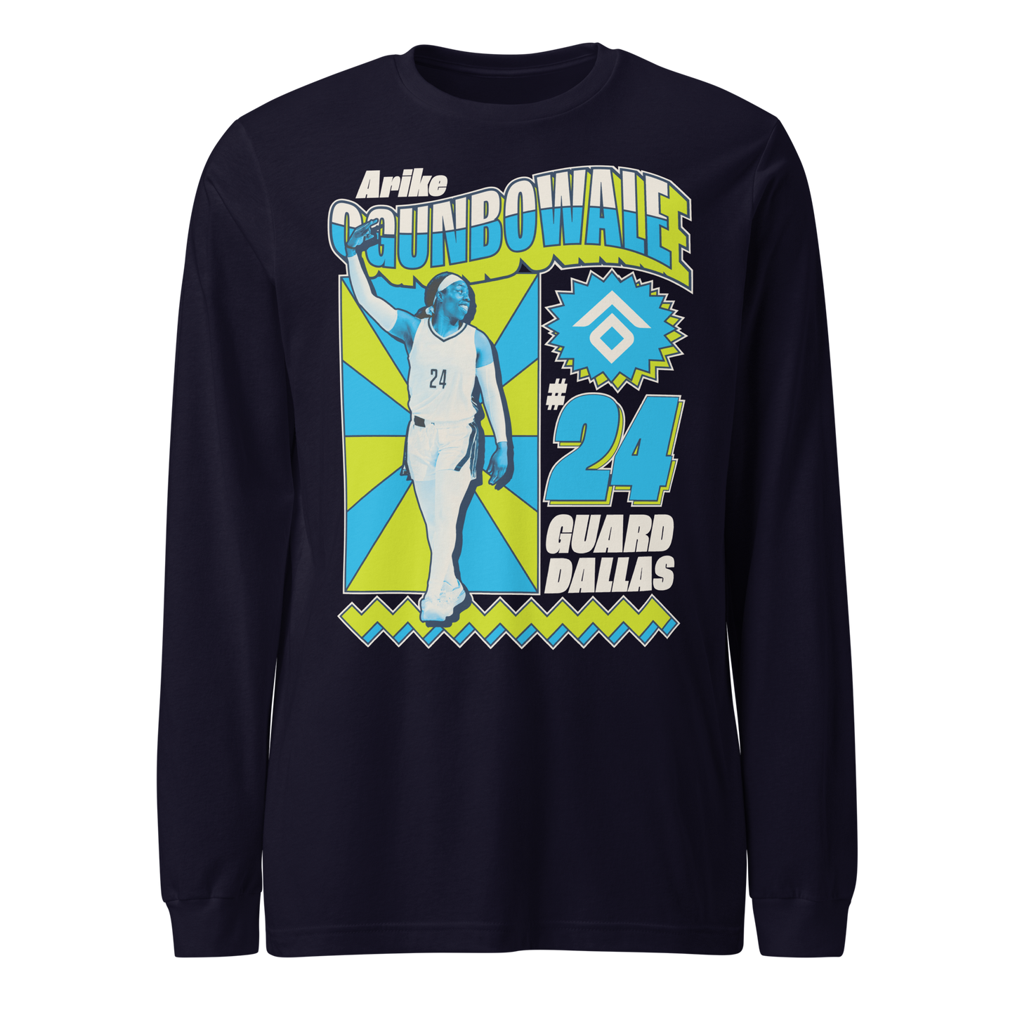 Arike Ogunbowale "Retro" Long Sleeve