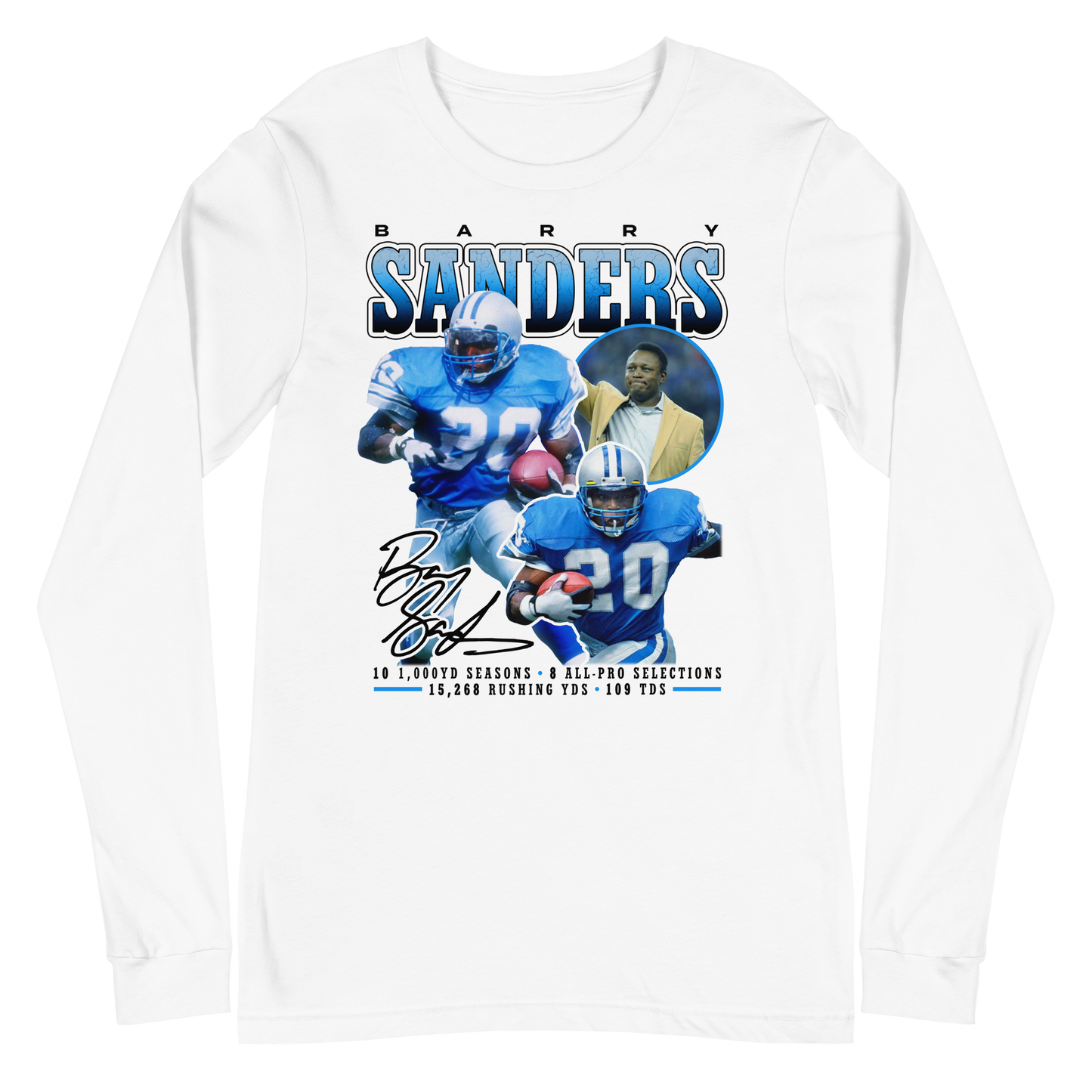Barry Sanders "Collage" Long Sleeve