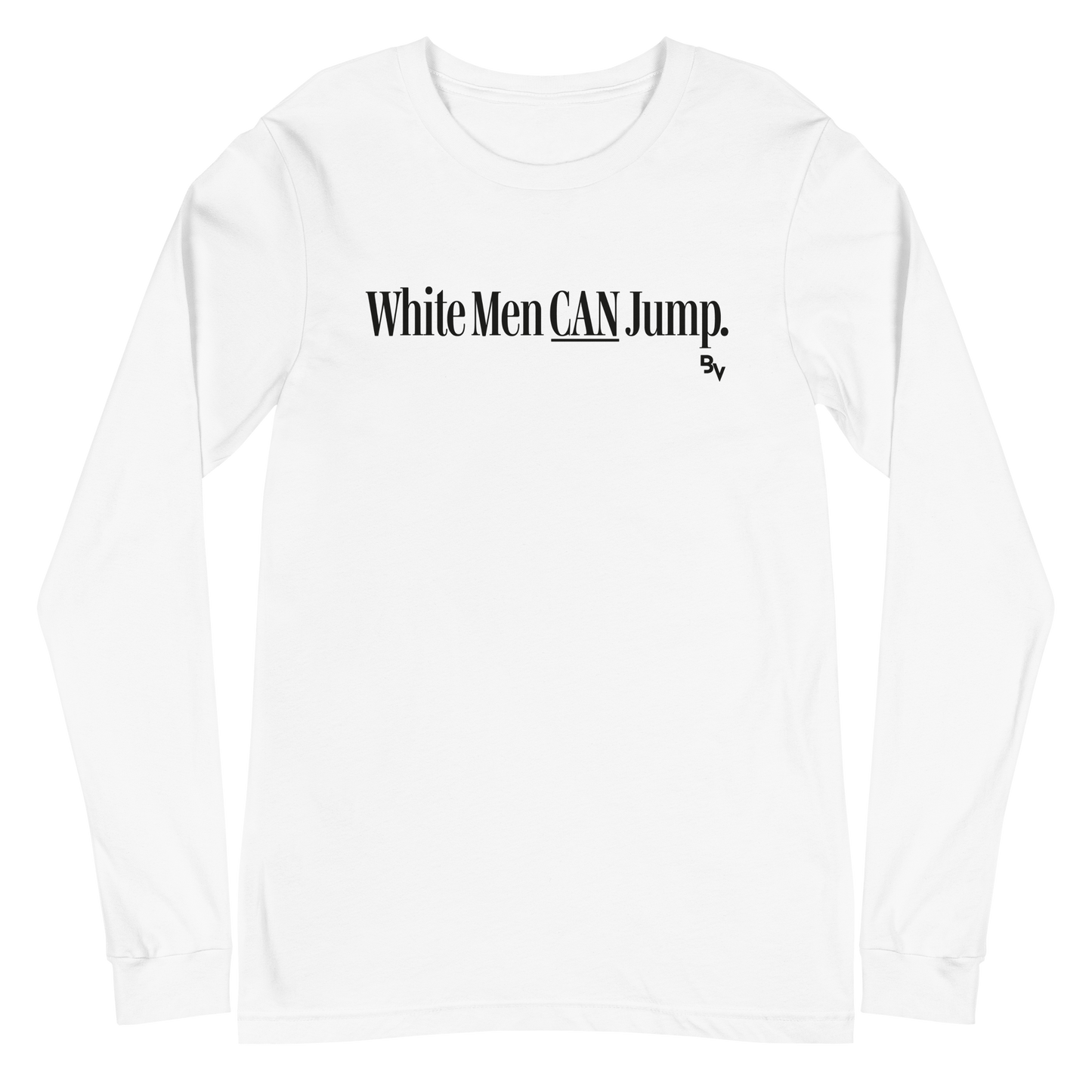 Blaise Vespe "White Man Can Jump V2" Long Sleeve