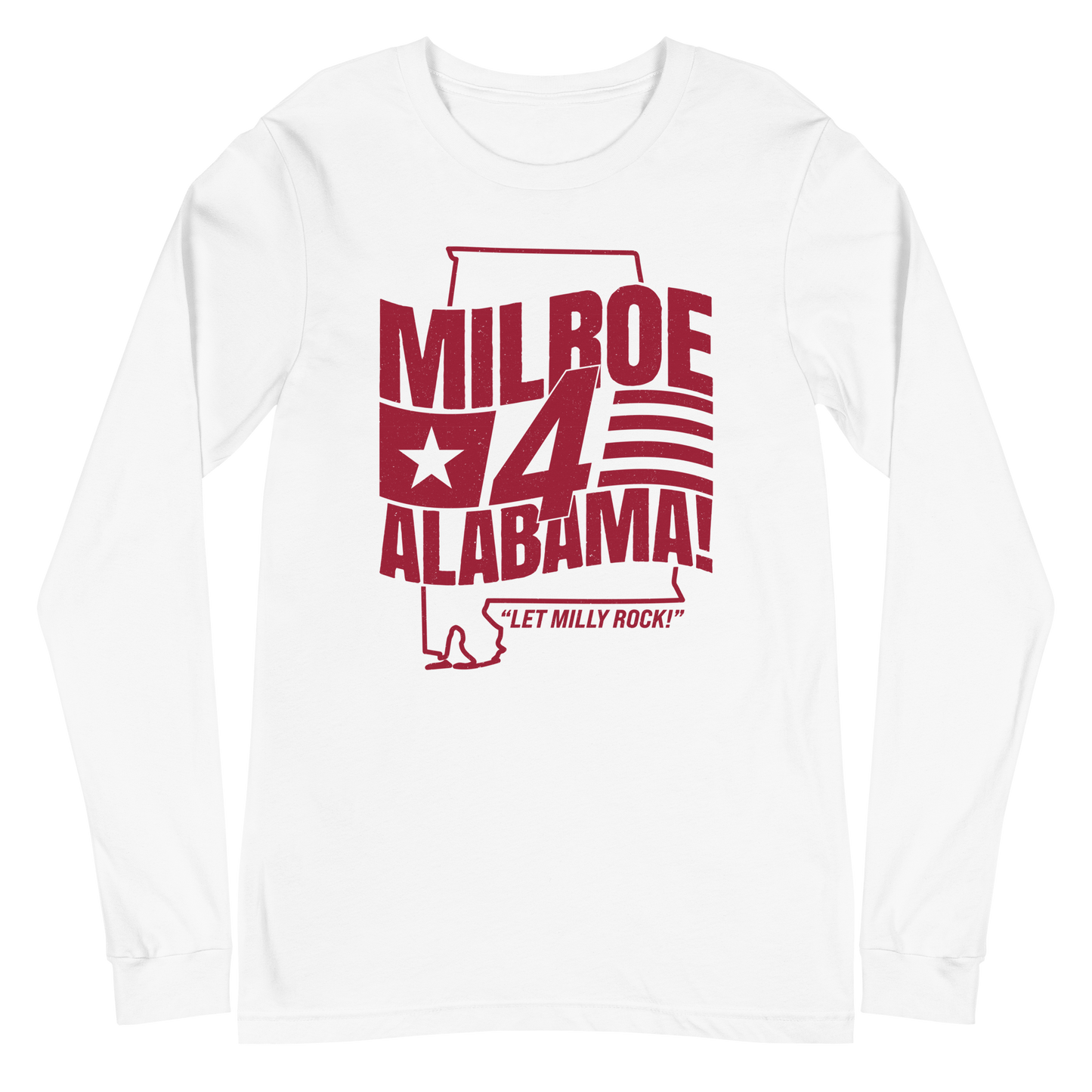 Jalen Milroe "Milroe 4 Alabama" Long Sleeve