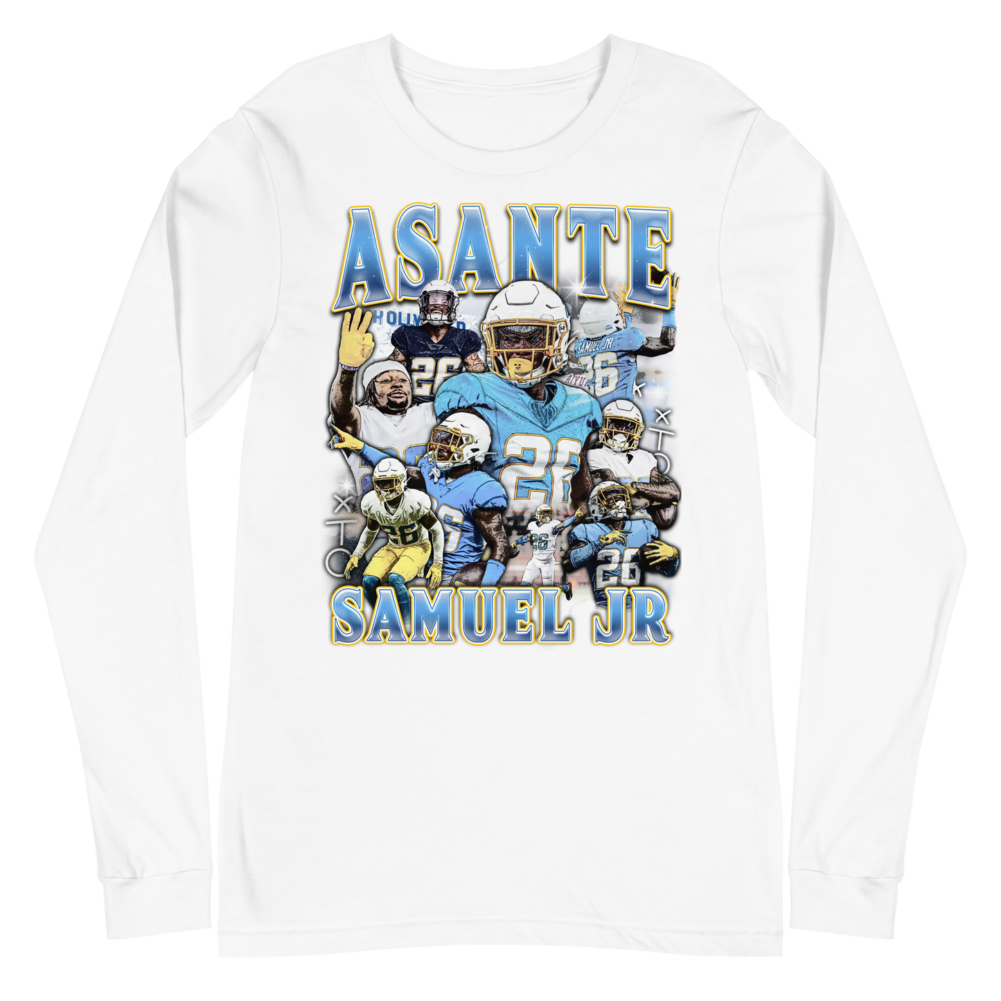 Asante Samuel Jr. "Collage" Long Sleeve