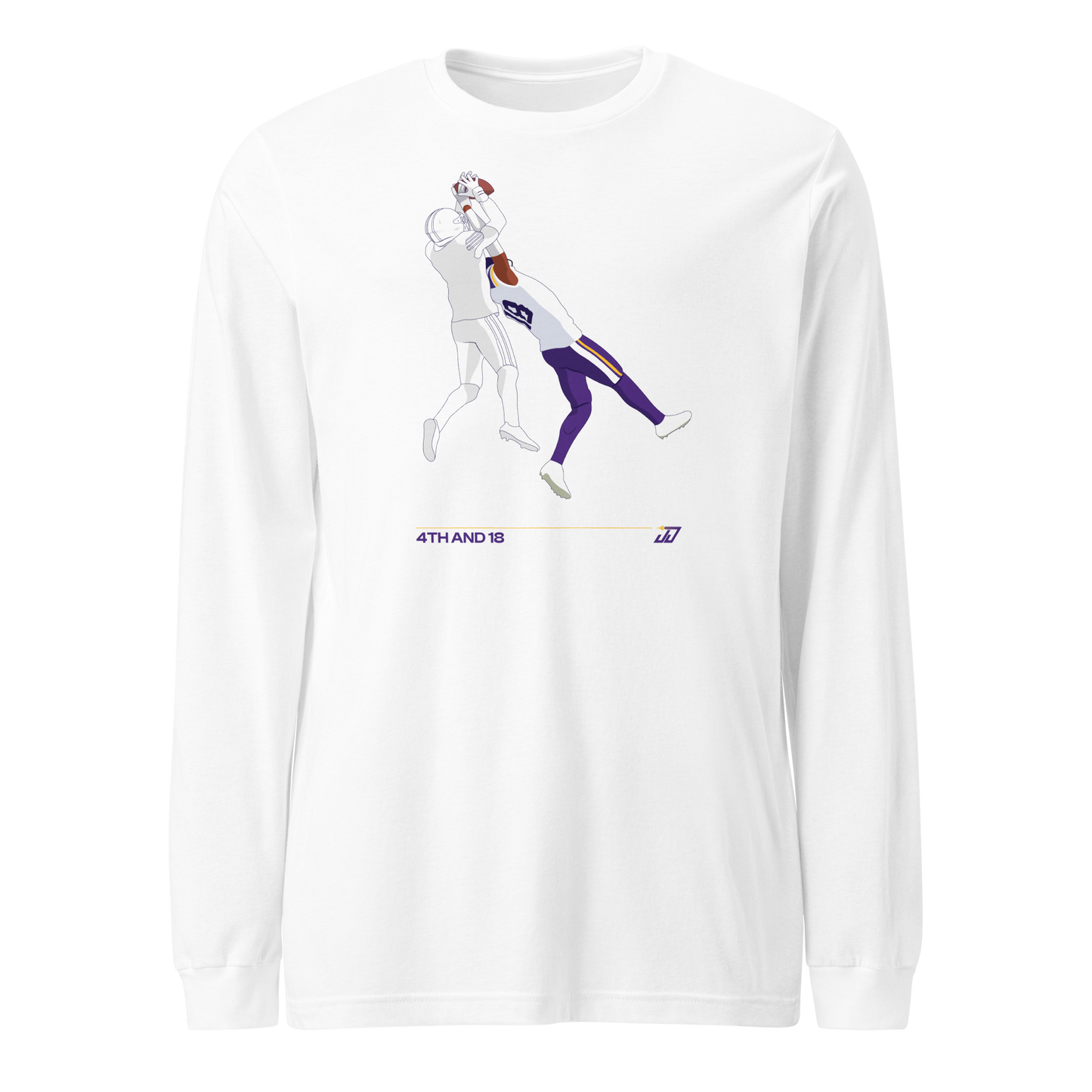 Justin Jefferson "4th & 18" Long Sleeve