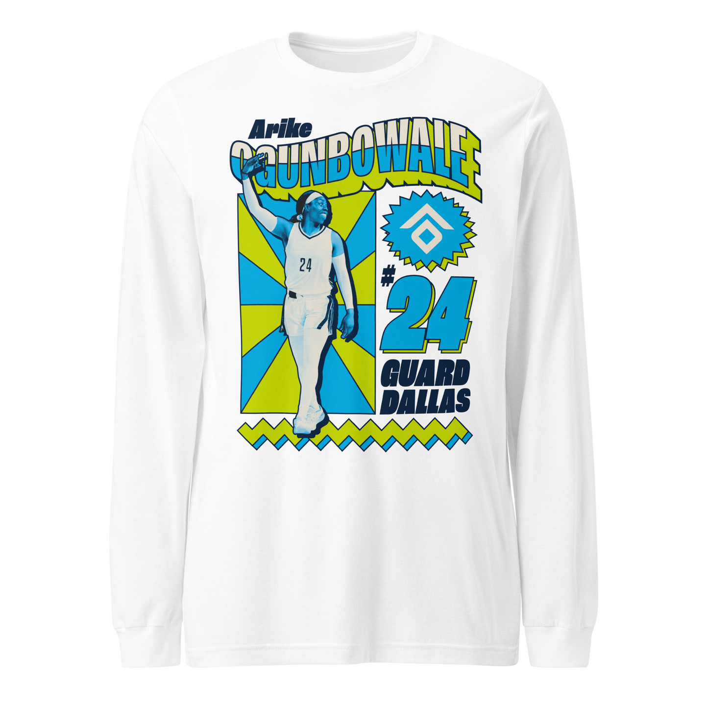Arike Ogunbowale "Retro" Long Sleeve