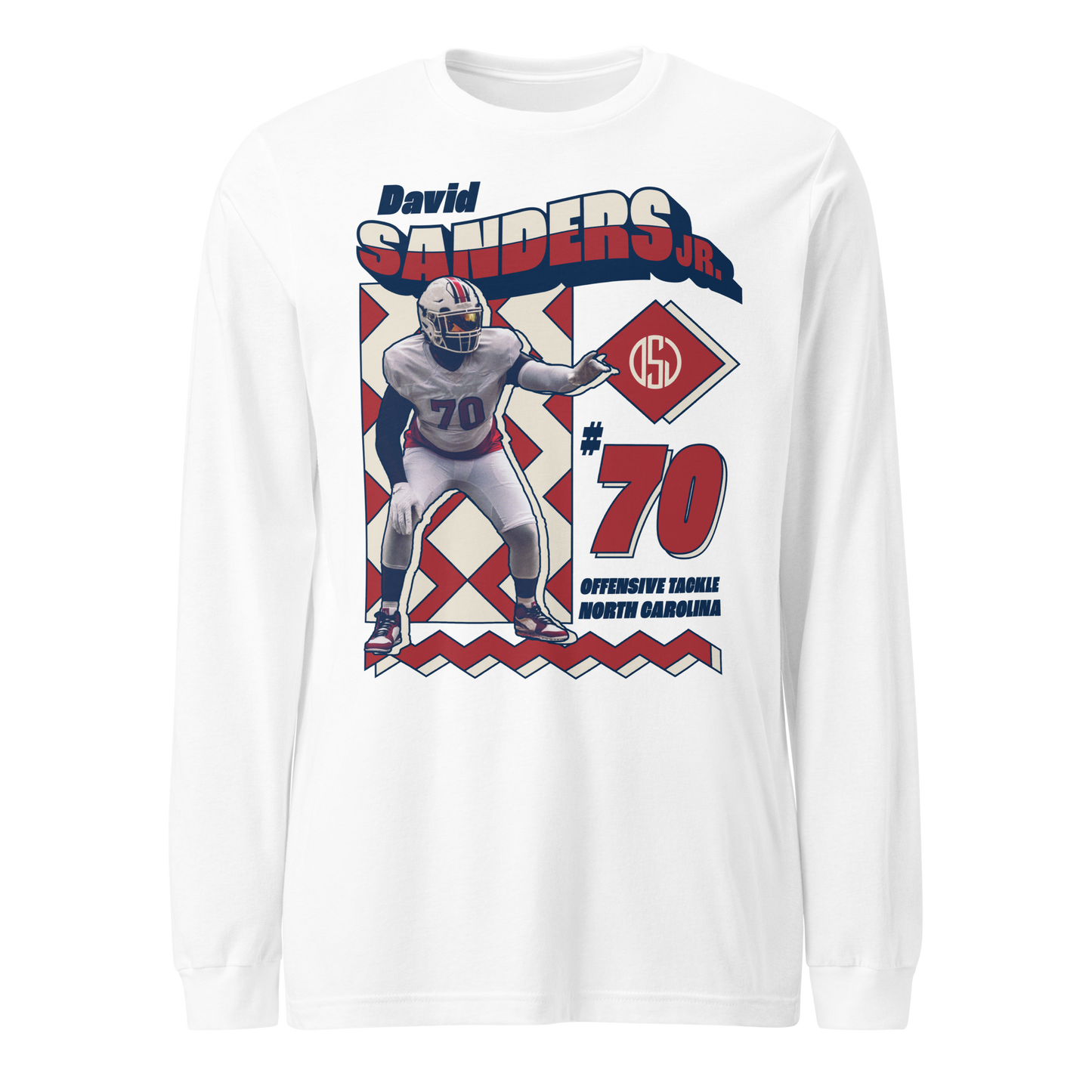 David Sanders Jr. "Retro" Long Sleeve