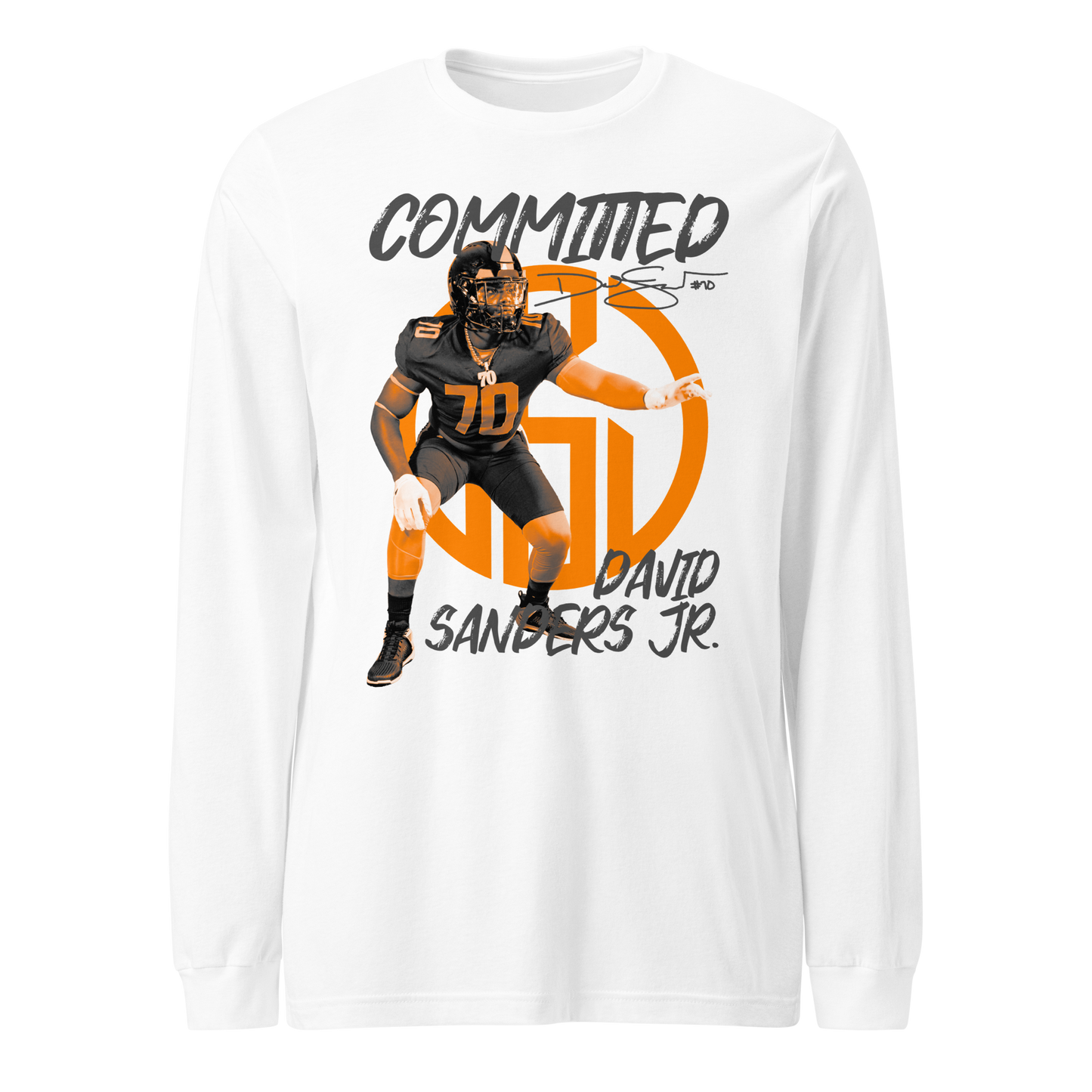 David Sanders Jr. "Committed" Long Sleeve