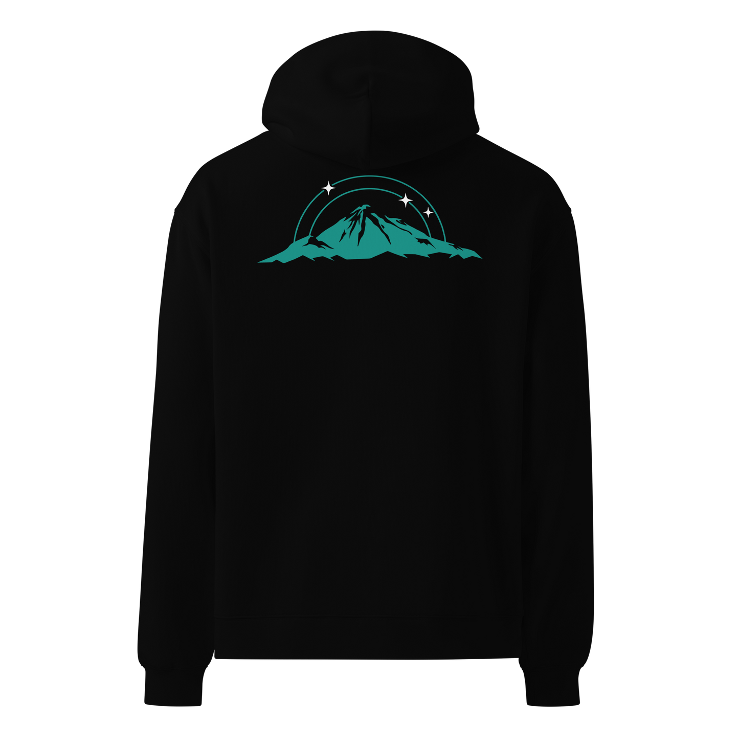Atmosphere "Logo" Oversized Hoodie Black