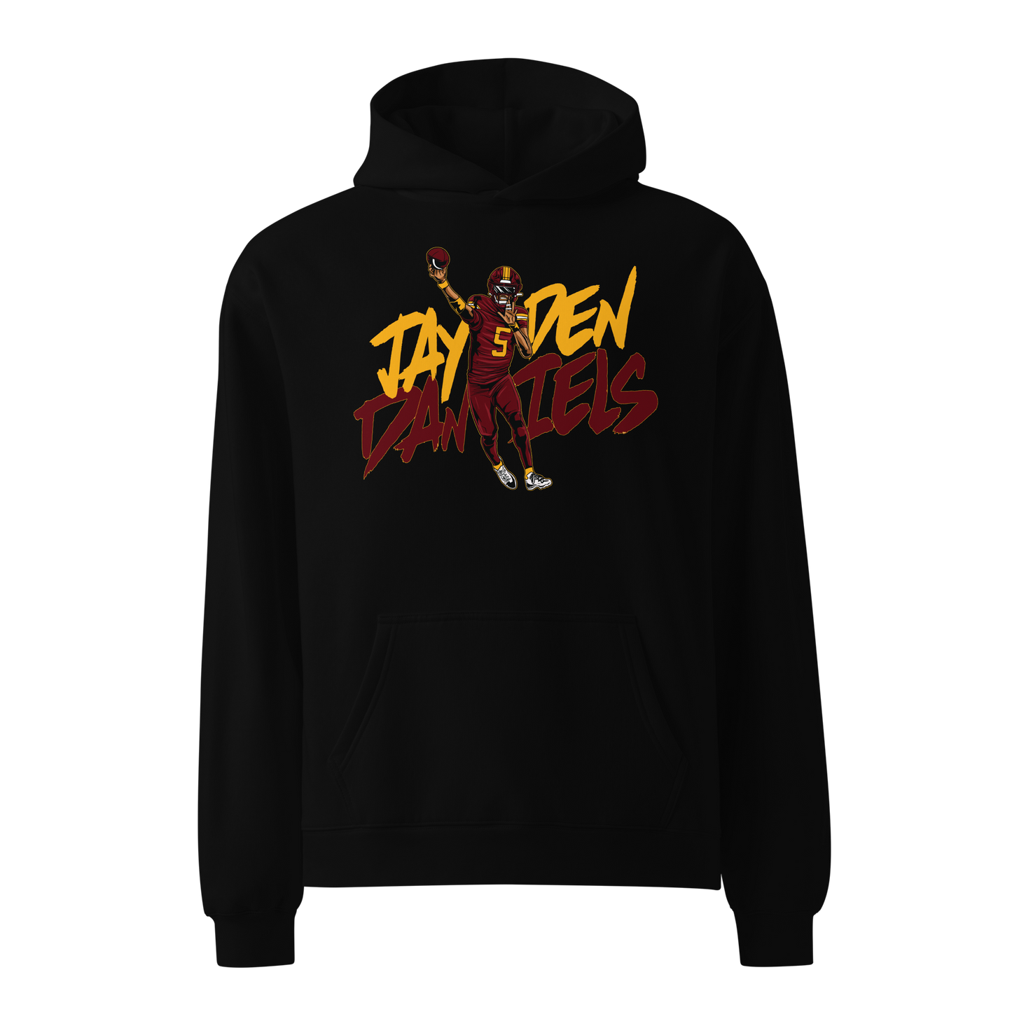 Jayden Daniels "Illustration" Oversized Hoodie