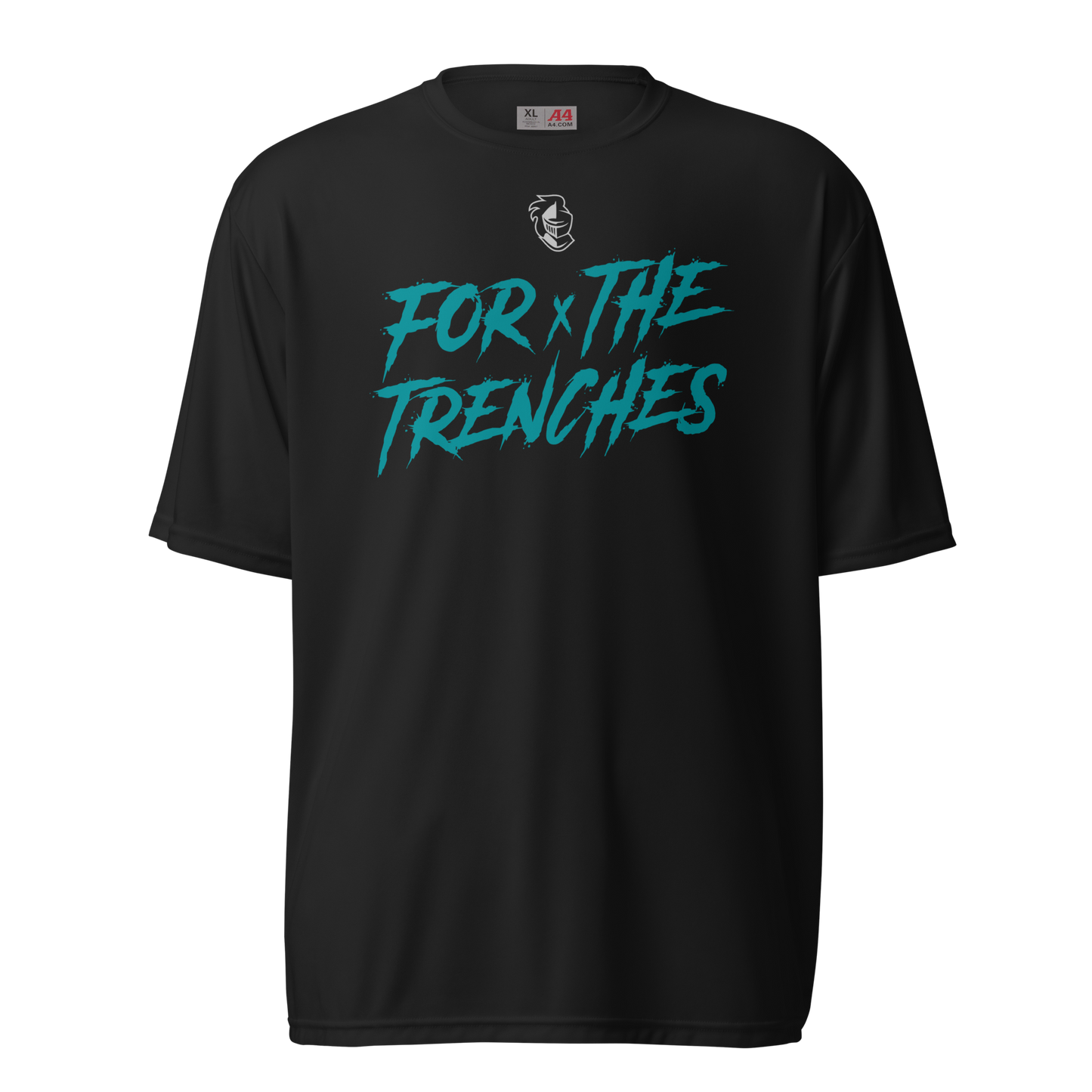 Lester Cotton "For the Trenches Ironmen" Dr-fit T-shirt Black