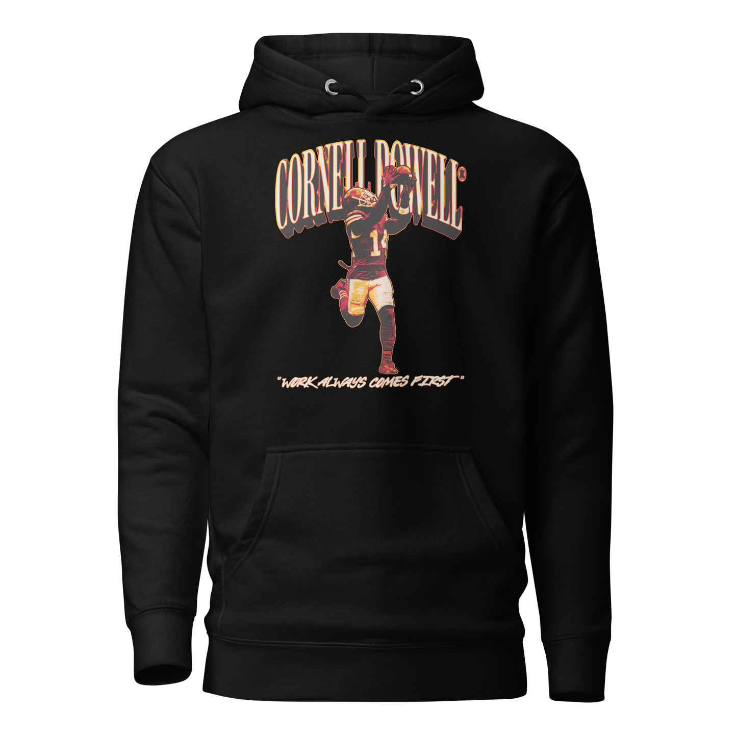 Cornell Powell "Work Always Comes First V2" Hoodie