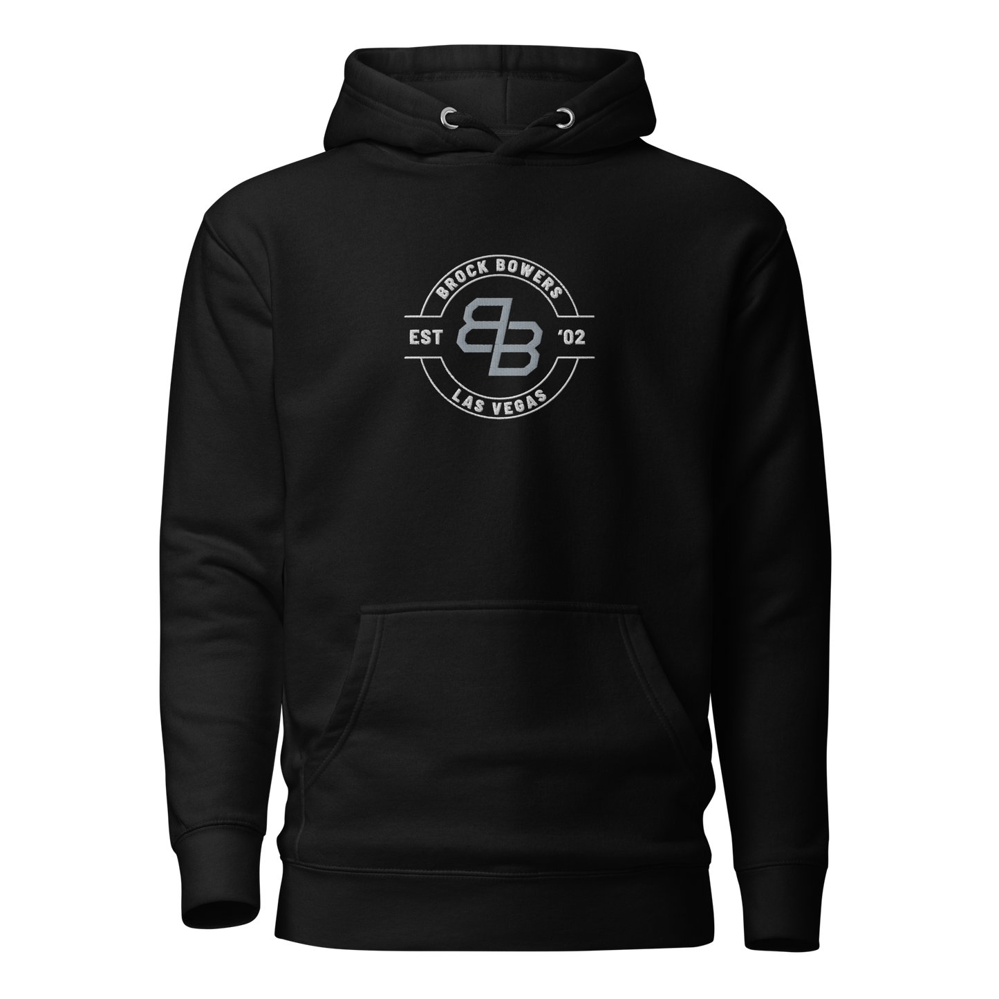Brock Bowers “Logo Badge” Embroidered Hoodie